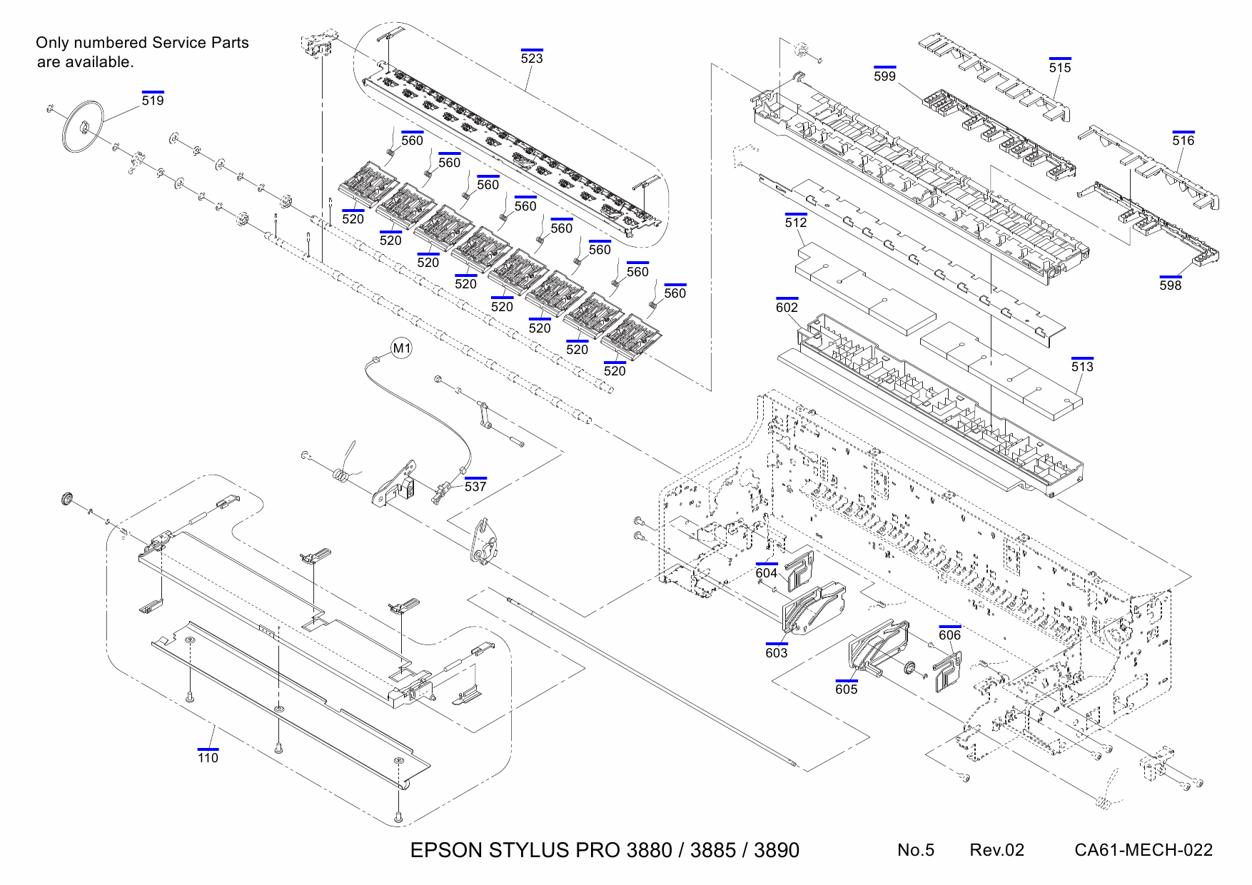 EPSON StylusPro 3880 3885 3890 Parts Manual-5